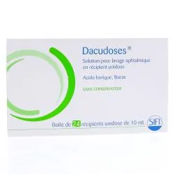 Dacudoses boîte de 24 récipients unidoses