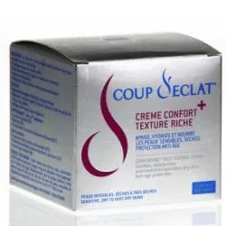 COUP D'ECLAT crème confort+ texture riche pot 50ml