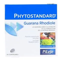 PILEJE Phytostandard de guarana et rhodiole 30 comprimés