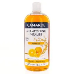 GAMARDE Shampooing vitalité orange flacon 500ml