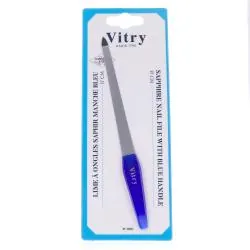 VITRY Nail Care - Lime à ongles saphir & acier