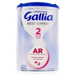 GALLIA Bébé expert AR 2 boîte de 800 g