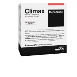 NHCO Santé - Climax Ménopause 56 gélules + 56 capsules marines