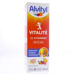 ALVITYL Vitalité - Solution buvable multivitaminée goût fruité 150ml