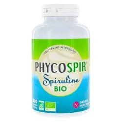 NATURAL NUTRITION Spiruline phycospir pot de 500 comprimés
