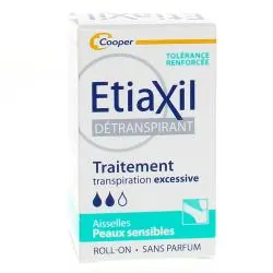 ETIAXIL Détranspirant sudo-régulateur peaux sensibles roll'on 15ml