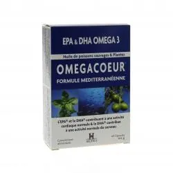 HOLISTICA Omegacoeur formule méditerranéenne boîte de 60 capsules