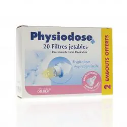 PHYSIODOSE Filtres pour mouche bébé 20 filtres jetables