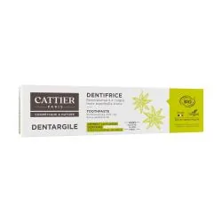 CATTIER Dentargile anis dentifrice plaque dentaire bio tube 75g