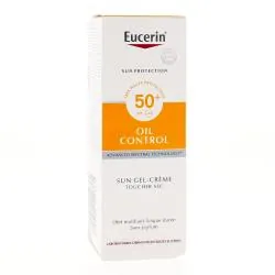 EUCERIN Sun Protection - Gel-crème oil control toucher sec IP50 flacon 50ml