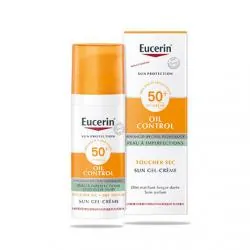 EUCERIN Sun Protection - Gel-crème oil control toucher sec IP50 flacon 50ml