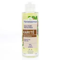 NATESSANCE Huile de karité 100% pure flacon 100ml