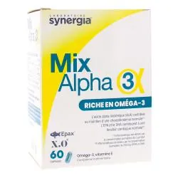 SYNERGIA Mix-alpha 3 boîte de 60 capsules