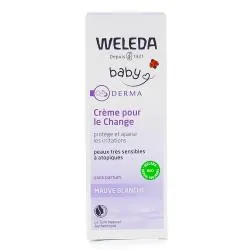 WELEDA Bébé Derma crème pour le change à la mauve blanche bio tube 50ml
