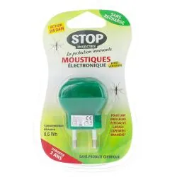 STOP INSECTES Moustiques électronique effet veilleuse