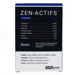SYNACTIFS ZENActifs stress boîte de 30 gélules