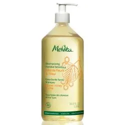 MELVITA Hygiène - Shampooing familial extra-doux 1l flacon pompe 1l