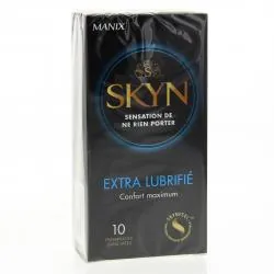 MANIX Skyn Extra Lubrifié boîte 10 préservatifs