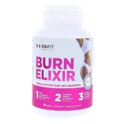 EAFIT Burn Elixir Triple action sur les graisses pot de 90 gélules