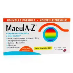 HORUS PHARMA Macula-Z boîte de 120 capsules