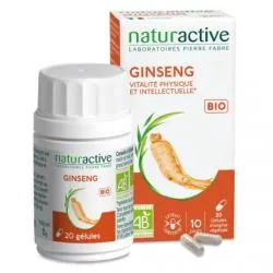 NATURACTIVE Elusanes Ginseng boîte 20 gélules