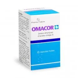 Omacor boîte 28 capsules molles