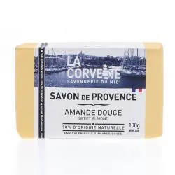LA CORVETTE Savon de Provence en pain amande douce 100g