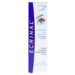 ECRINAL Cils - Gel fortifiant cils & sourcils à l'ANP 2+ Tube 9ml