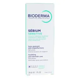 BIODERMA Sébium Sensitive - Soin apaisant anti-imperfections 30ml