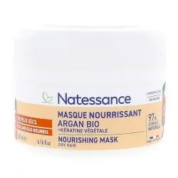 Natessance Masque capillaire Argan & Kératine végétale pot 200ml
