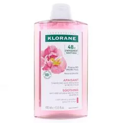 KLORANE Apaisant - Shampooing Pivoine Bio anti-irritation et protecteur