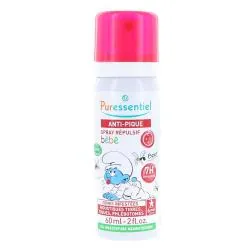 PURESSENTIEL Anti-pique spray répulsif bébé flacon 60ml