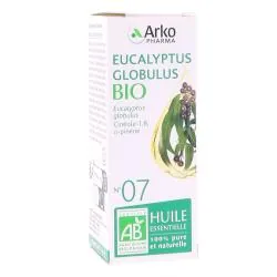 ARKOPHARMA Arkoessentiel - Huile essentielle d'Eucalyptus globulus N°07 Bio flacon 10ml