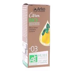 ARKOPHARMA Arkoessentiel - Huile essentielle de Citron N°03 Bio flacon 10ml