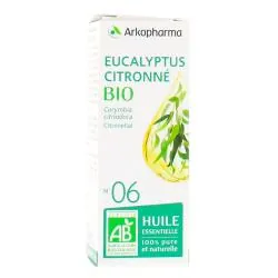 ARKOPHARMA Arkoessentiel - Huile essentielle Eucalyptus citronné N°06 Bio flacon 10ml