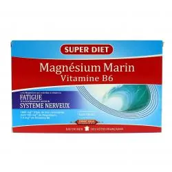 SUPERDIET Magnésium marin/Vitamine B6 ampoules 20x15ml