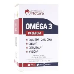 PRESCRIPTION NATURE Omega3 90 capsules
