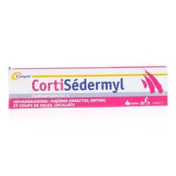 COOPER Cortisédermyl Crème démangeaisons tube 15g