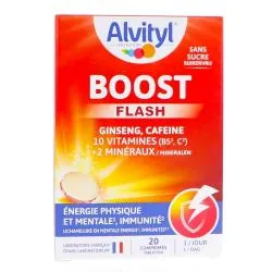 ALVITYL Vitalité - Boost Effervescent goût orange 20 comprimés