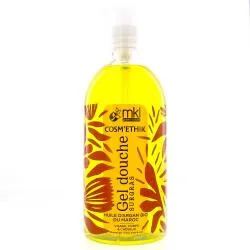 MKLCosm'ethik Gel douche à l'huile d'Argan du Maroc flacon pompe1 litre