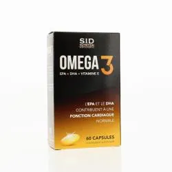 SID NUTRITION Santé tonique - Omega 3 capsules x 60
