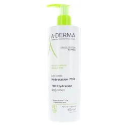 A-DERMA Les indispensables - Lait corps hydratant flacon pompe 400ml
