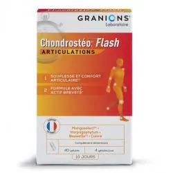GRANIONS Chondrosteo Flash articulations gélules x 40