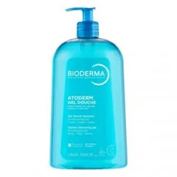 BIODERMA Atoderm - Gel douche lavant doux hydratant corps sans savon flacon pompe 1l