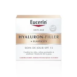 EUCERIN Hyaluron-Filler +Elasticity - Soin de jour SPF15 pot 50ml
