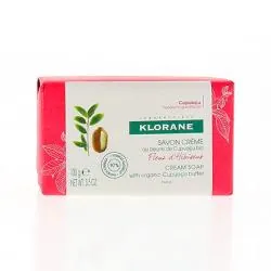 KLORANE Cupuaçu bio - Savon Crème en pain parfum Fleur d'Hibiscus 100g