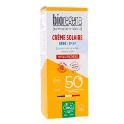 BIOREGENA Crème solaire spécial bébé SPF50+ bio tube 40ml