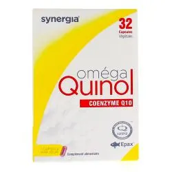 SYNERGIA Oméga Quinol capsules x 32