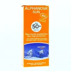 ALPHANOVA Sun Lait solaire bio SPF50+ tube 50g
