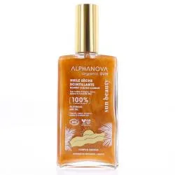 ALPHANOVA Organic Sun - Huile sèche scintillante bio spray 125ml